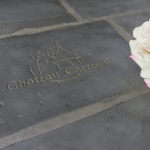 Chateau Carreau logo-steen